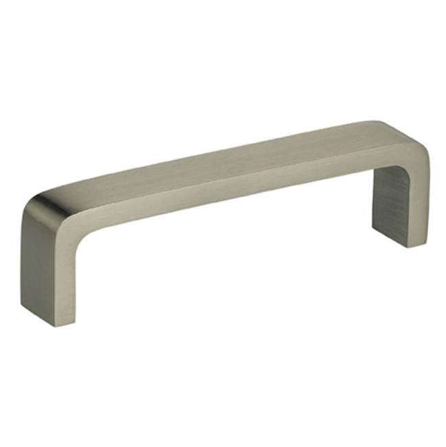 OMNIA - 3-3/4'' CC Cabinet Pull US15 - Lacquered Satin Nickel Plated