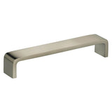 OMNIA - 5-3/4'' CC Cabinet Pull US15 - Lacquered Satin Nickel Plated