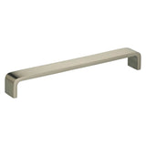 OMNIA - 7-3/4'' CC Cabinet Pull US15 - Lacquered Satin Nickel Plated