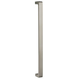 OMNIA - 17-5/16'' CC Door Pull US15 - Lacquered Satin Nickel Plated