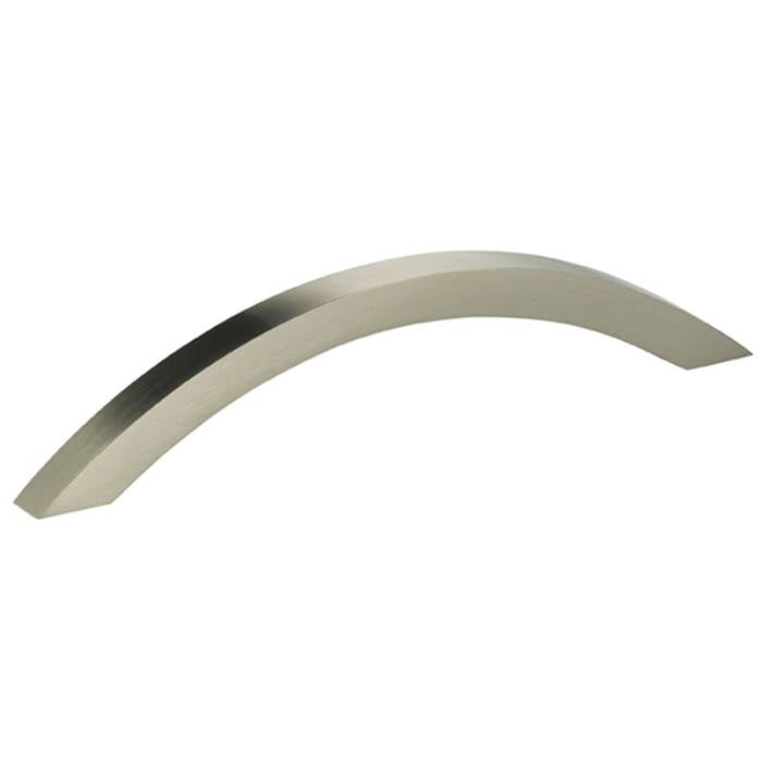 OMNIA - 5-1/8'' CC Cabinet Pull US15 - Lacquered Satin Nickel Plated