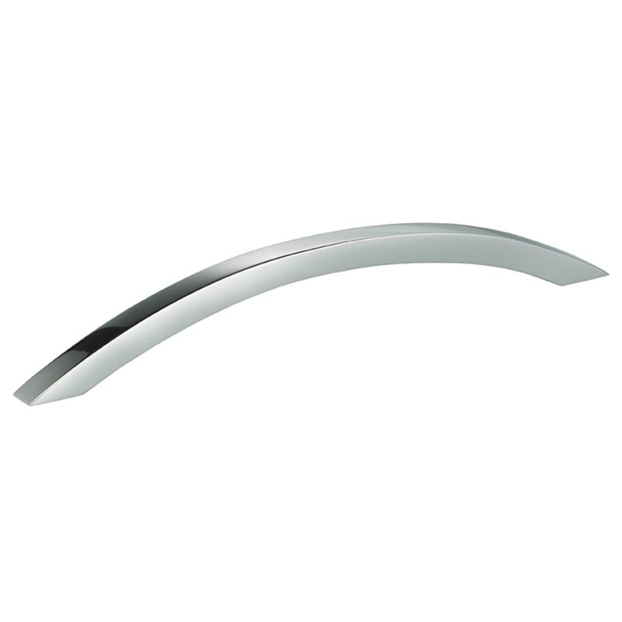 OMNIA - 6-7/8'' CC Cabinet Pull US26 - Polished Chrome Plated