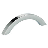 OMNIA - 3-3/8'' CC Cabinet Pull US26 - Polished Chrome Plated