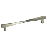 OMNIA - 8-5/8'' CC Cabinet Pull US15 - Lacquered Satin Nickel Plated