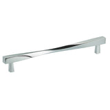 OMNIA - 8-5/8'' CC Cabinet Pull US26 - Polished Chrome Plated