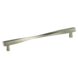 OMNIA - 10-3/4'' CC Cabinet Pull US15 - Lacquered Satin Nickel Plated