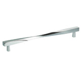 OMNIA - 10-3/4'' CC Cabinet Pull US26 - Polished Chrome Plated