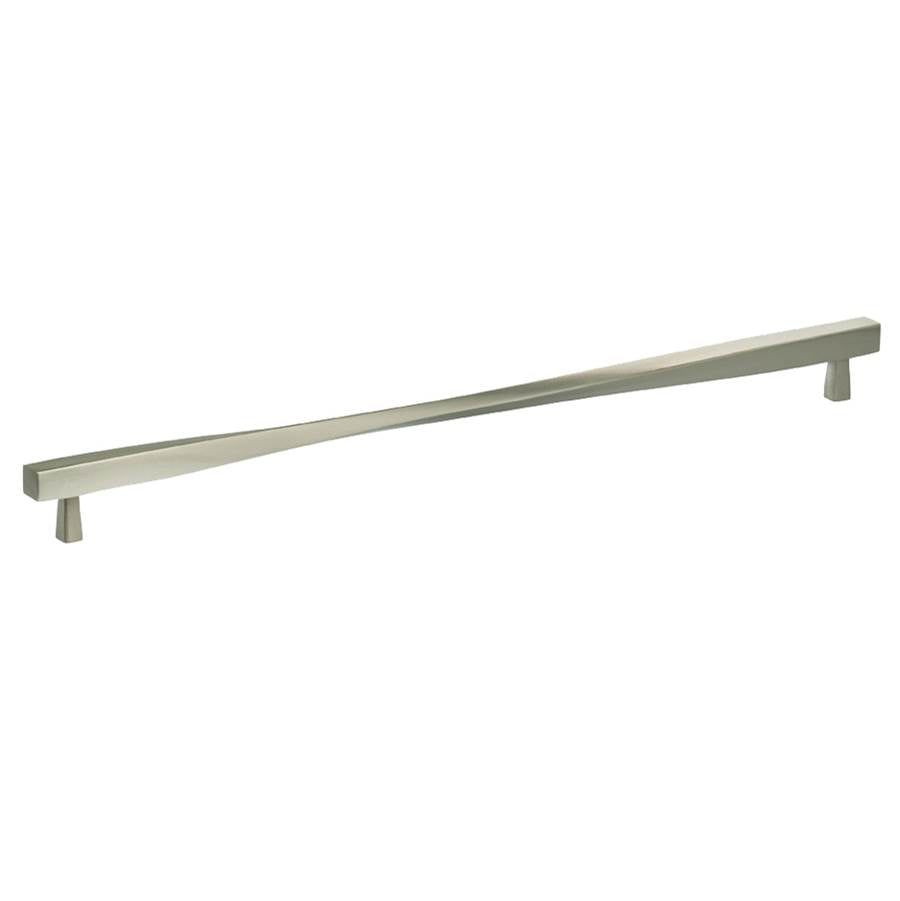 OMNIA - 16-1/2'' CC Cabinet Pull US15 - Lacquered Satin Nickel Plated