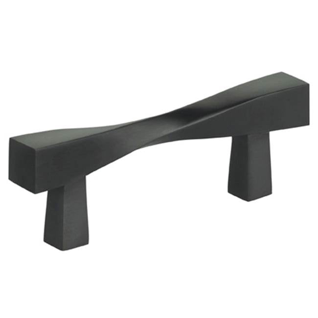 OMNIA - 2-3/4'' CC Cabinet Pull US10B - Lacquered Oil Rubbed Black