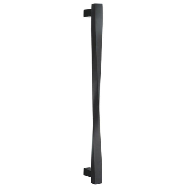 OMNIA - 16-11/32'' CC Door Pull US10B - Lacquered Oil Rubbed Black