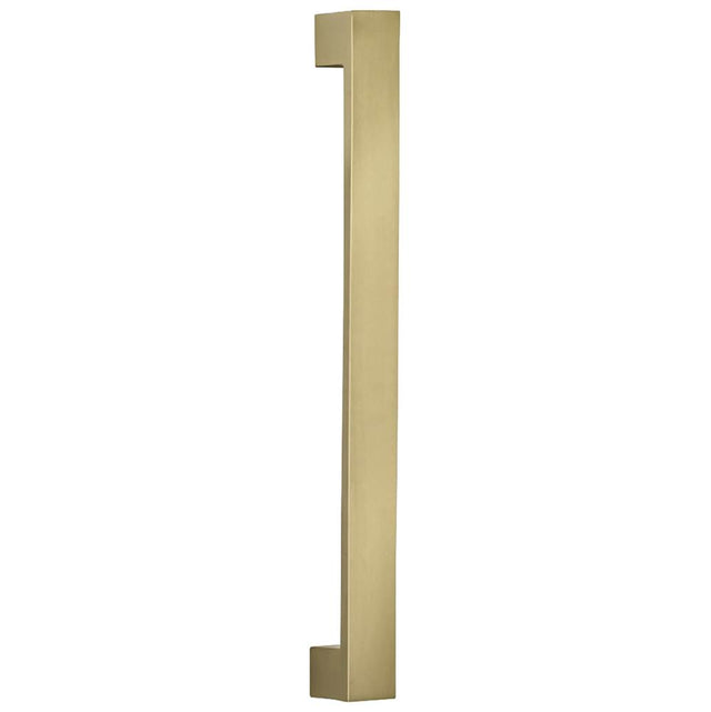 OMNIA - 12'' CC B-B Door Pull US5 - Lacquered Antique Brass