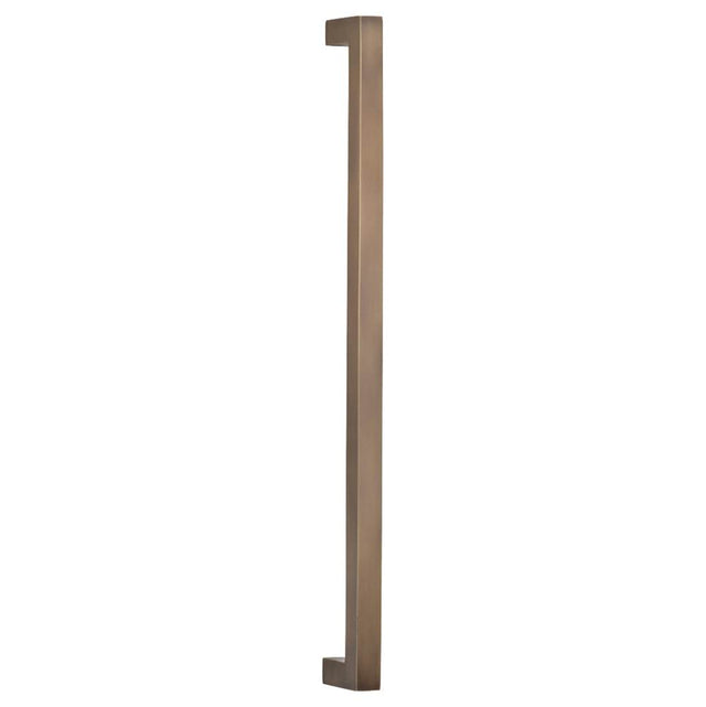 OMNIA - 18'' CC B-B Door Pull US5 - Lacquered Antique Brass