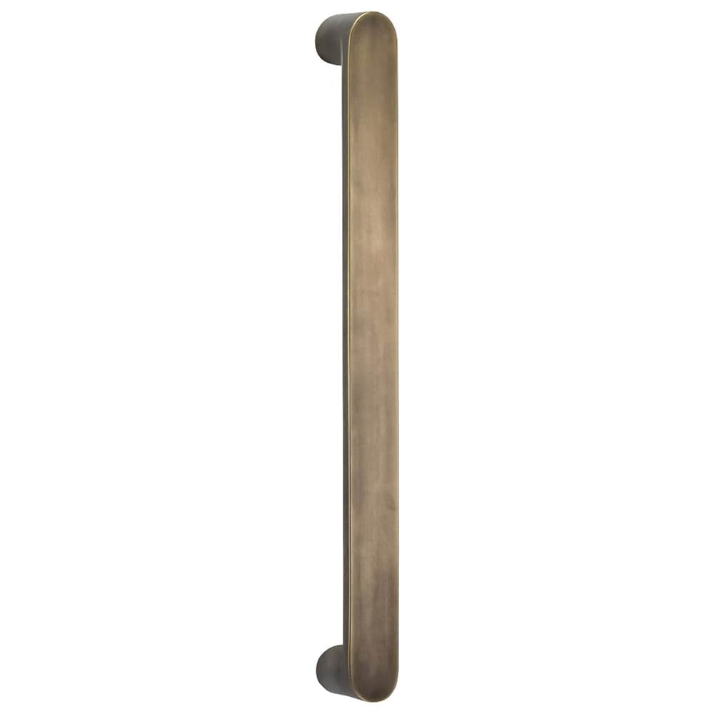 OMNIA - 12'' CC B-B Door Pull US5 - Lacquered Antique Brass