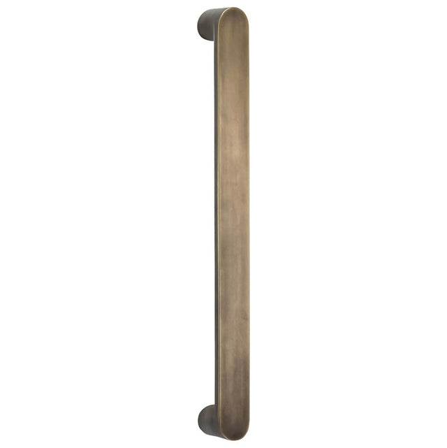 OMNIA - 12'' CC B-B Door Pull US5 - Lacquered Antique Brass