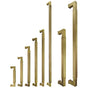 OMNIA - 12'' CC Cabinet Pull US5 - Lacquered Antique Brass