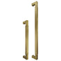 OMNIA - 18'' CC Door Pull US5 - Lacquered Antique Brass