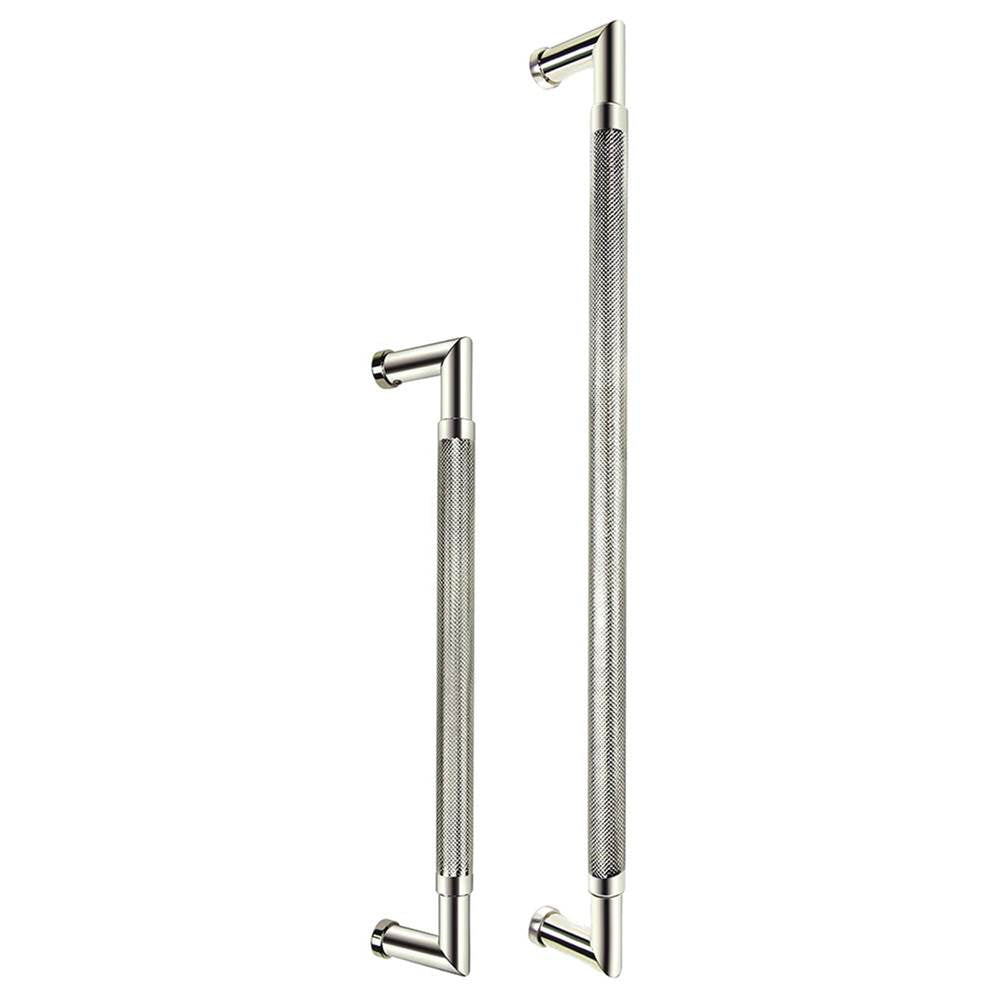 OMNIA - 18'' CC B-B Door Pull US5 - Lacquered Antique Brass