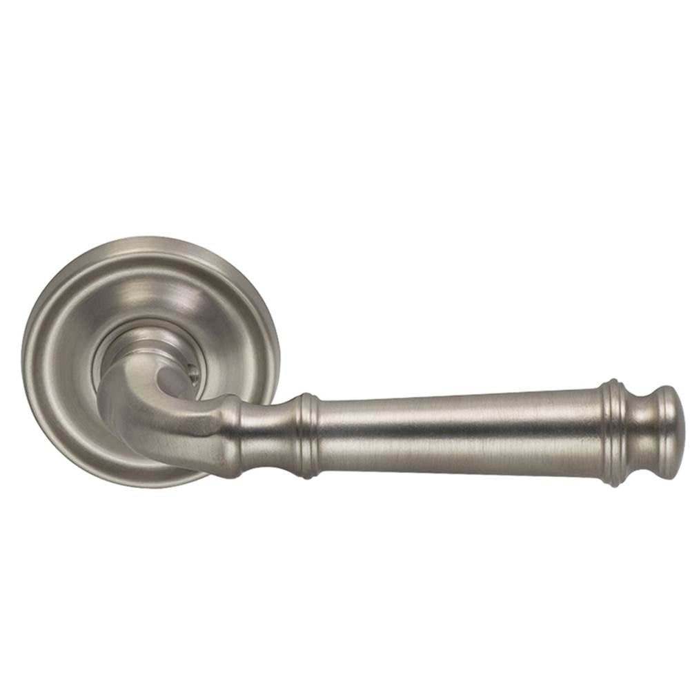 OMNIA - Passage Set 234/138 with 014 US15 - Lacquered Satin Nickel Plated
