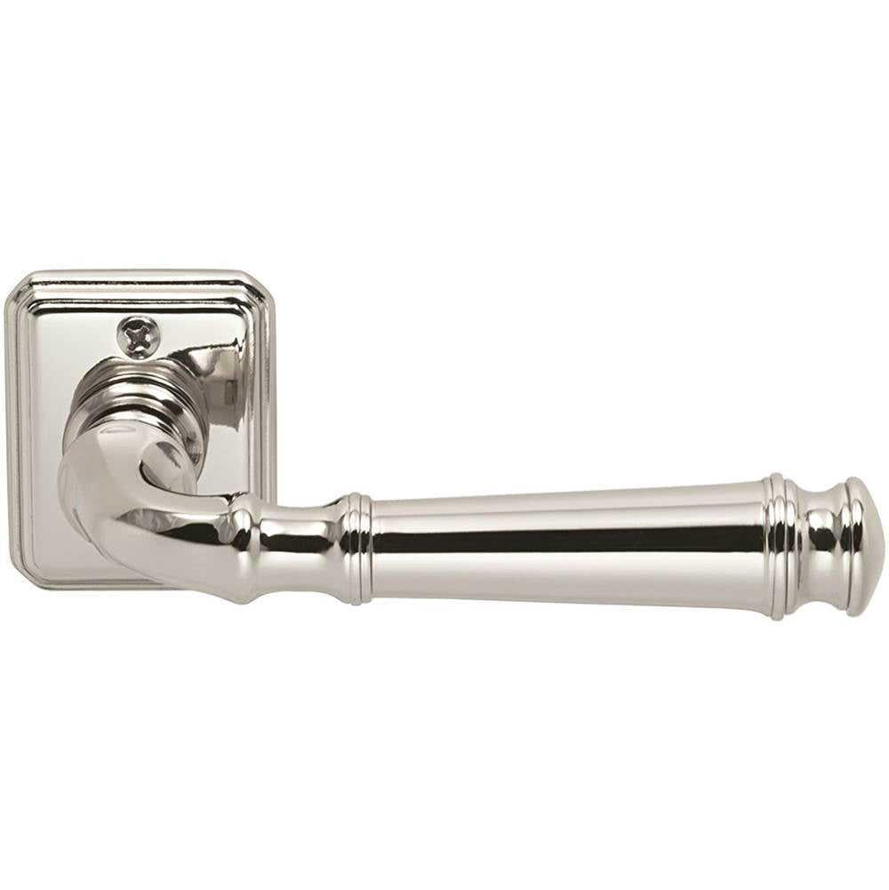 OMNIA - Passage Set 238/138 with 014 US14 - Lacquered Polished Nickel Plated