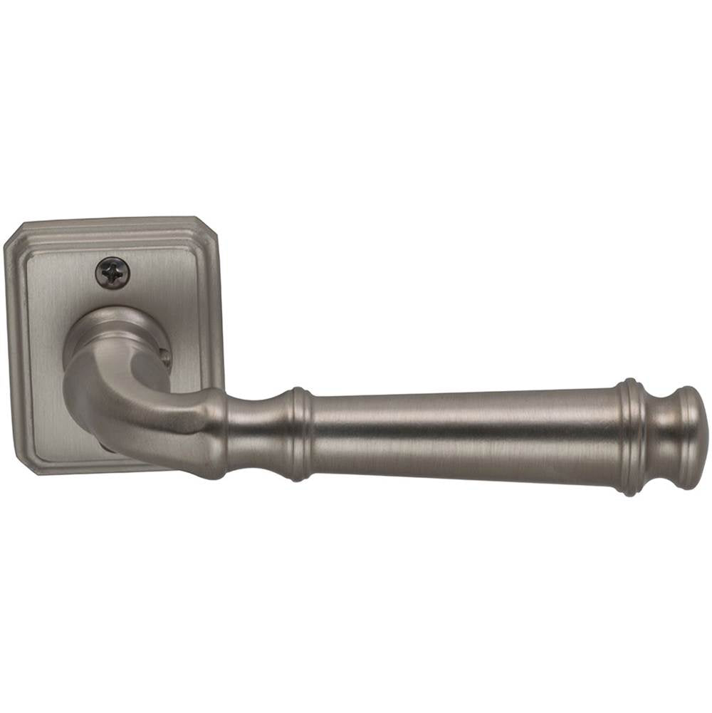 OMNIA - Passage Set 238/134 with 013 US15 - Lacquered Satin Nickel Plated