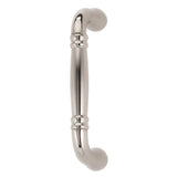 OMNIA - 3 1/2'' CC Cabinet Pull US14 - Lacquered Polished Nickel Plated