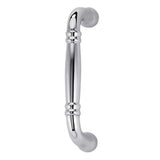 OMNIA - 3 1/2'' CC Cabinet Pull US26 - Polished Chrome Plated