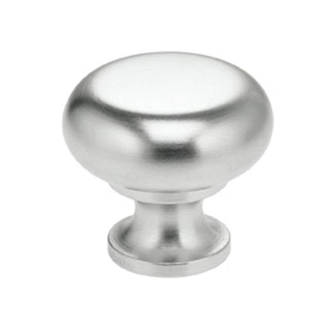 OMNIA - 1'' Dia. Cabinet Knob US26D - Satin Chrome Plated