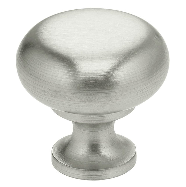 OMNIA - 1-3/16'' Dia.Cabinet Knob US32D - Satin Stainless Steel