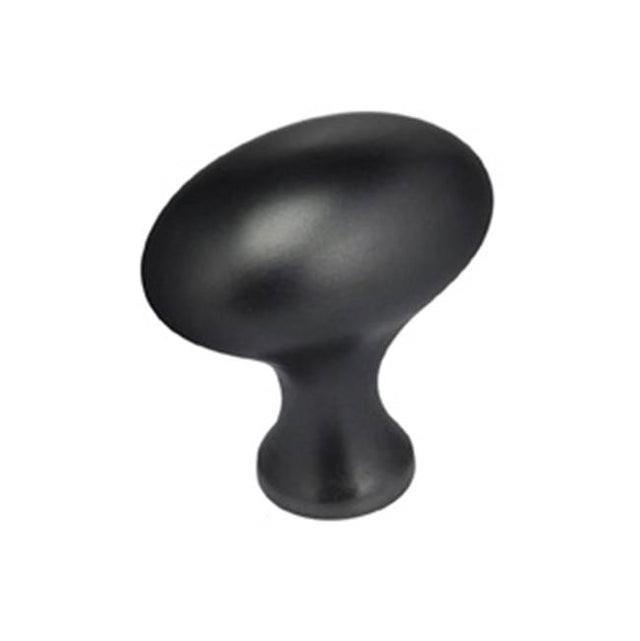 OMNIA - 1-3/8'' Dia. Cabinet Knob US10B - Lacquered Oil Rubbed Black