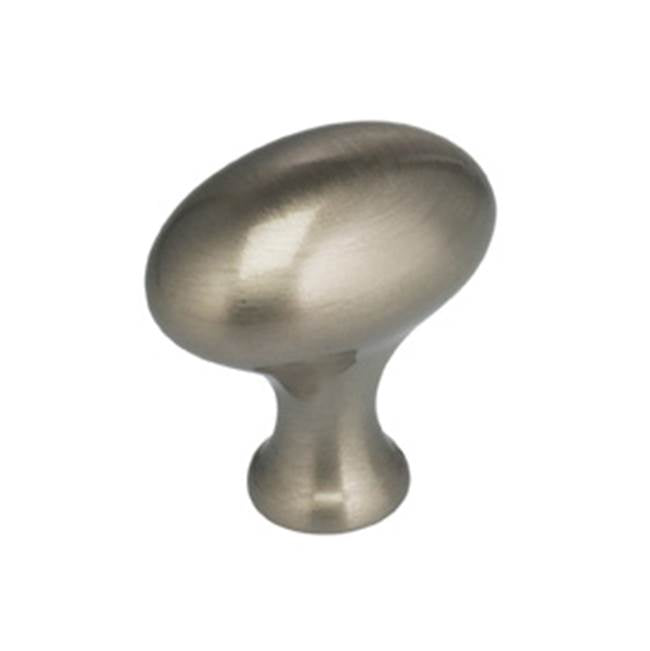 OMNIA - 1-3/16'' Dia. Cabinet Knob US15 - Lacquered Satin Nickel Plated