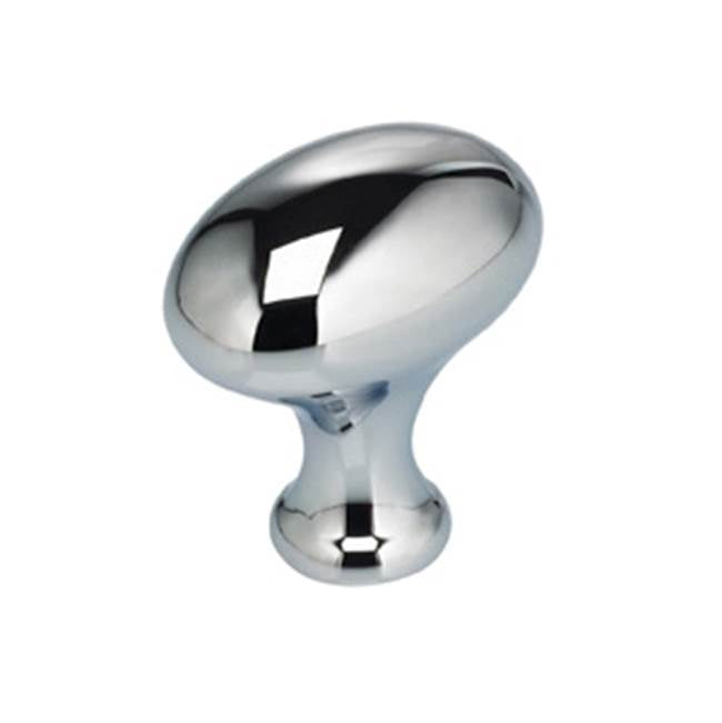 OMNIA - 1-3/16'' Dia. Cabinet Knob US26 - Polished Chrome Plated