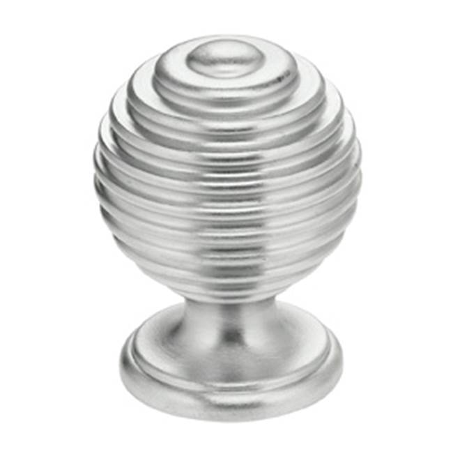 OMNIA - 1-3/16'' Dia.Cabinet Knob US26D - Satin Chrome Plated