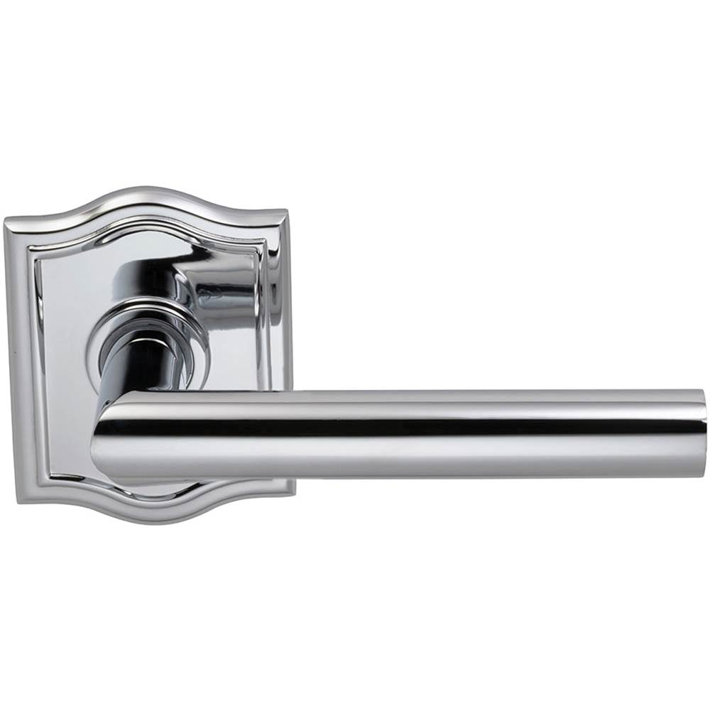 OMNIA - Mod.Lvr,Arch.Rose,Priv. US26 - Polished Chrome Plated
