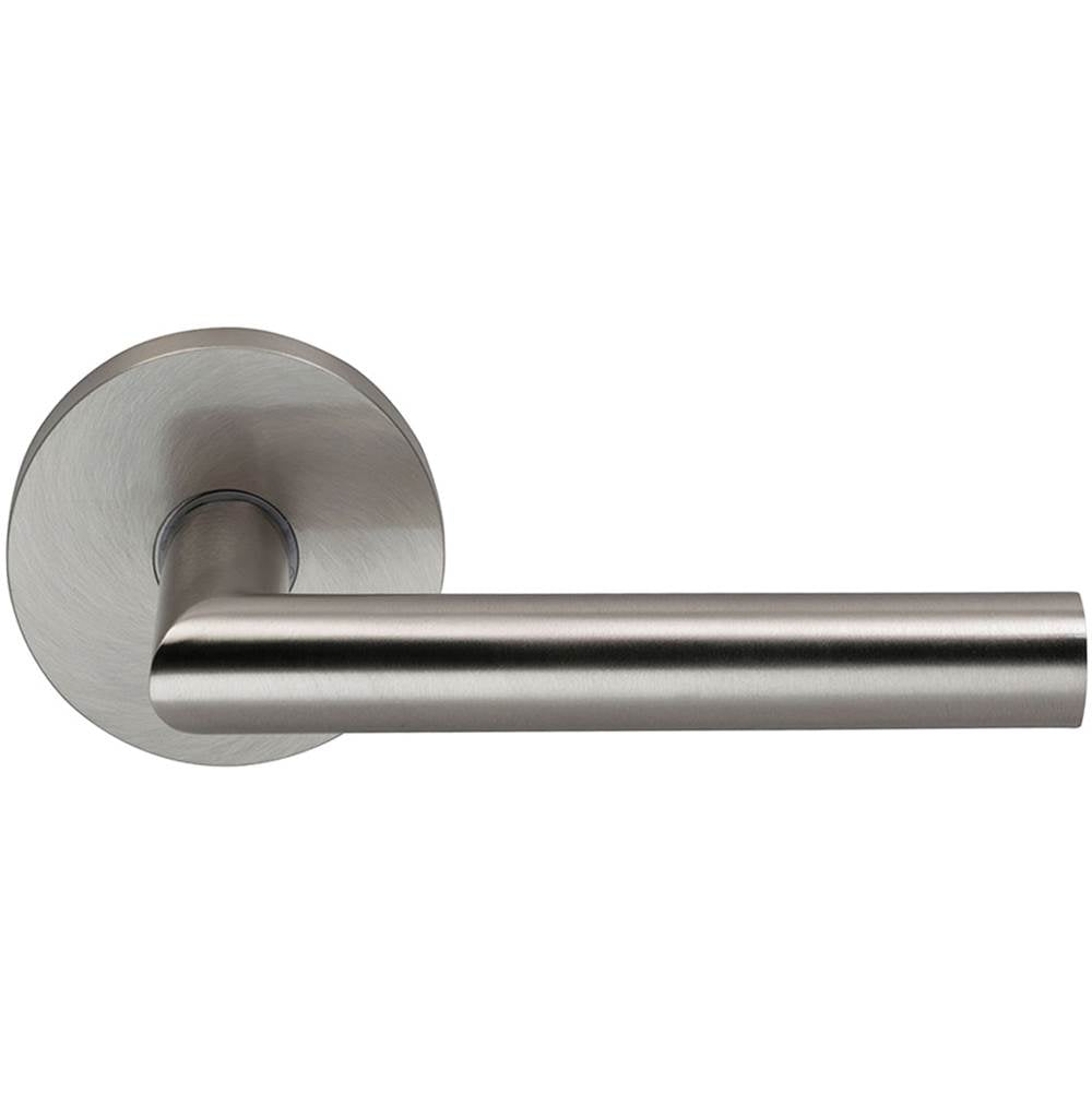 OMNIA - Mod.Lvr,Mod.Rose,Rh Sd US15 - Lacquered Satin Nickel Plated