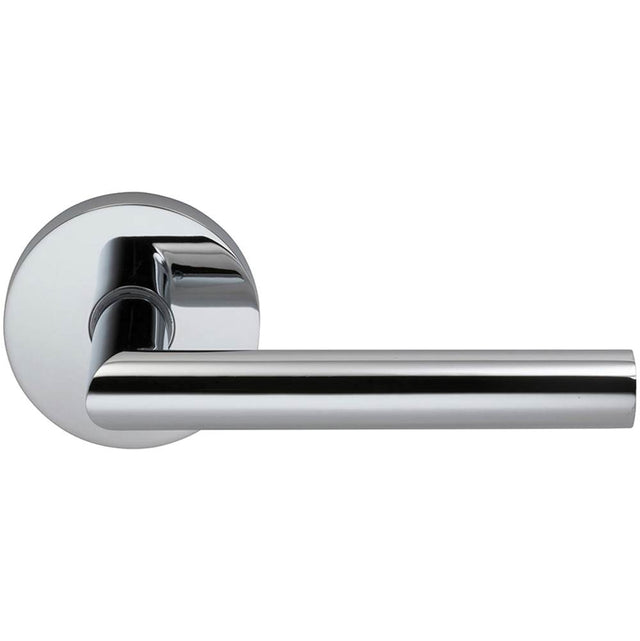 OMNIA - Mod.Lvr,Mod.Rose, Sd US26 - Polished Chrome Plated