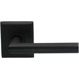 OMNIA - Mod.Lvr,Rect.Rose,Lh Sd US10B - Lacquered Oil Rubbed Black
