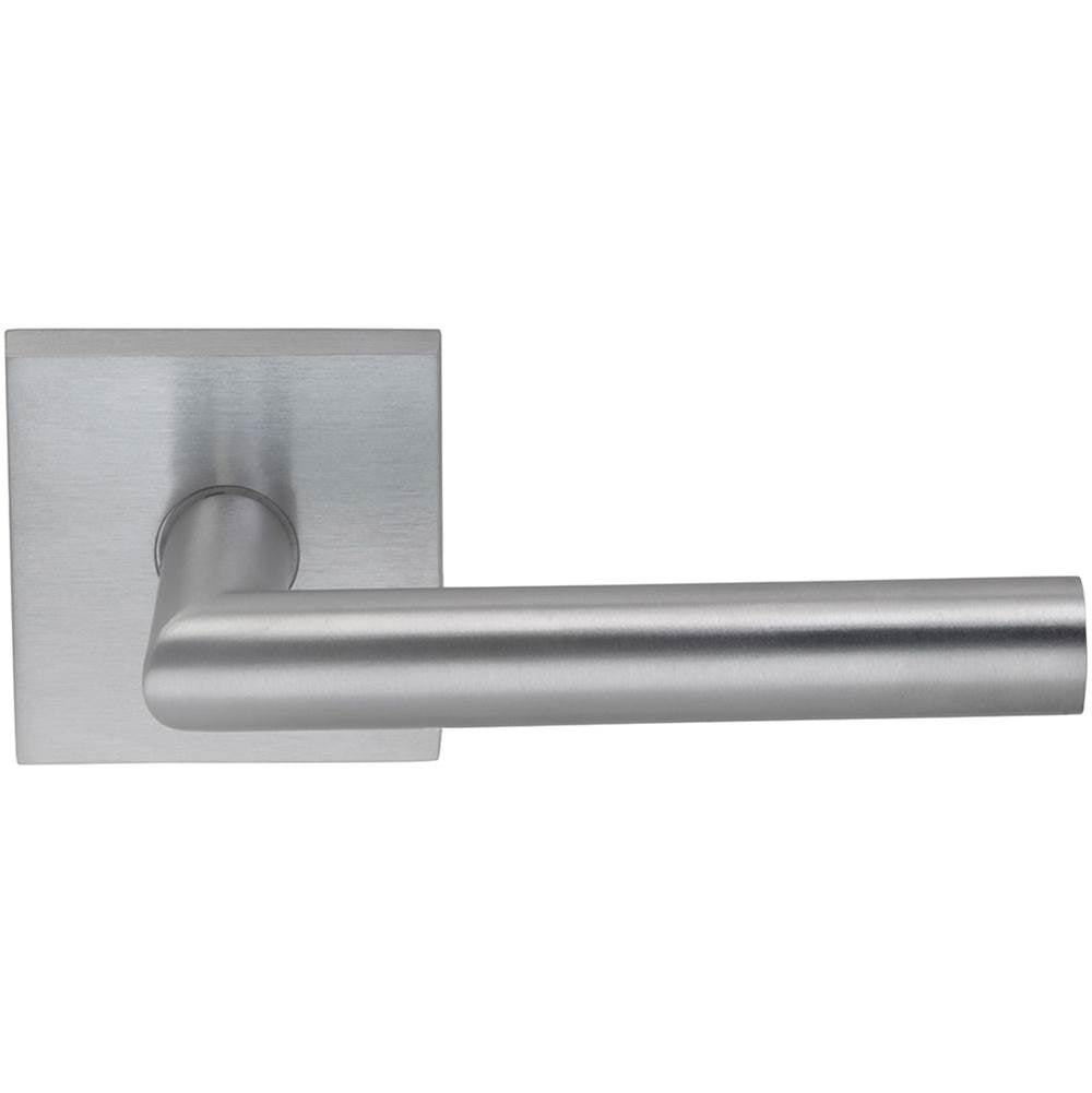 OMNIA - Mod.Lvr,Sq.Rose,Lh Sd US26D - Satin Chrome Plated