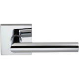OMNIA - Mod.Lvr,Sq.Rose,Priv. US26 - Polished Chrome Plated