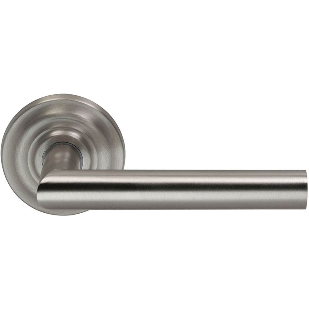 OMNIA - Mod.Lvr,Trad.Rose,Pass. US15 - Lacquered Satin Nickel Plated