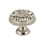 OMNIA - 1-3/8'' Dia. Cabinet Knob US14 - Lacquered Polished Nickel Plated