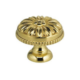 OMNIA - 1'' Dia. Cabinet Knob US3 - Lacquered Polished Brass