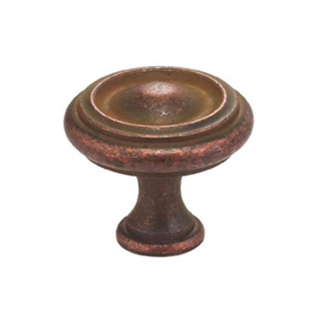 OMNIA - 1-9/16'' Dia. Cabinet Knob Vc - Vintage Copper