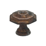 OMNIA - 1'' Dia. Cabinet Knob Vb - Vintage Brass