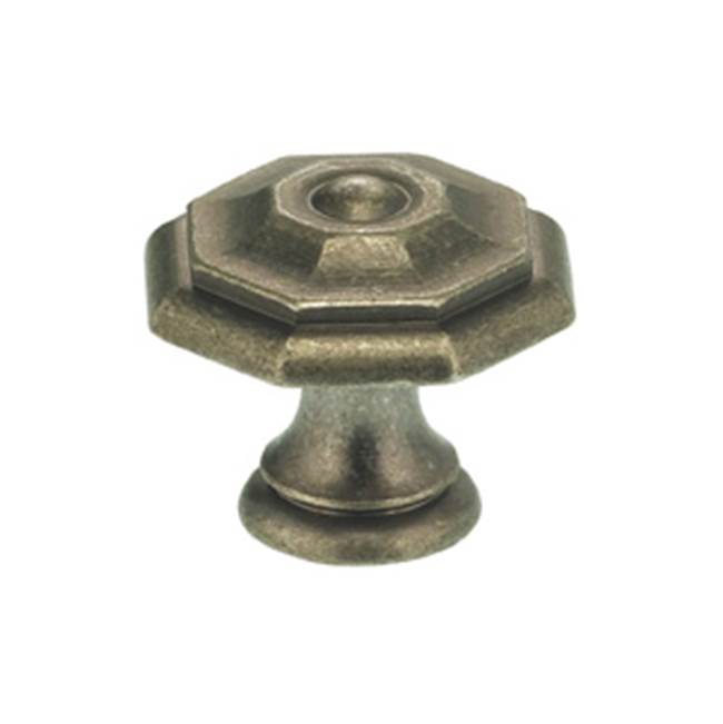 OMNIA - 1'' Dia. Cabinet Knob Vi - Vintage Iron