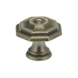 OMNIA - 1'' Dia. Cabinet Knob Vi - Vintage Iron