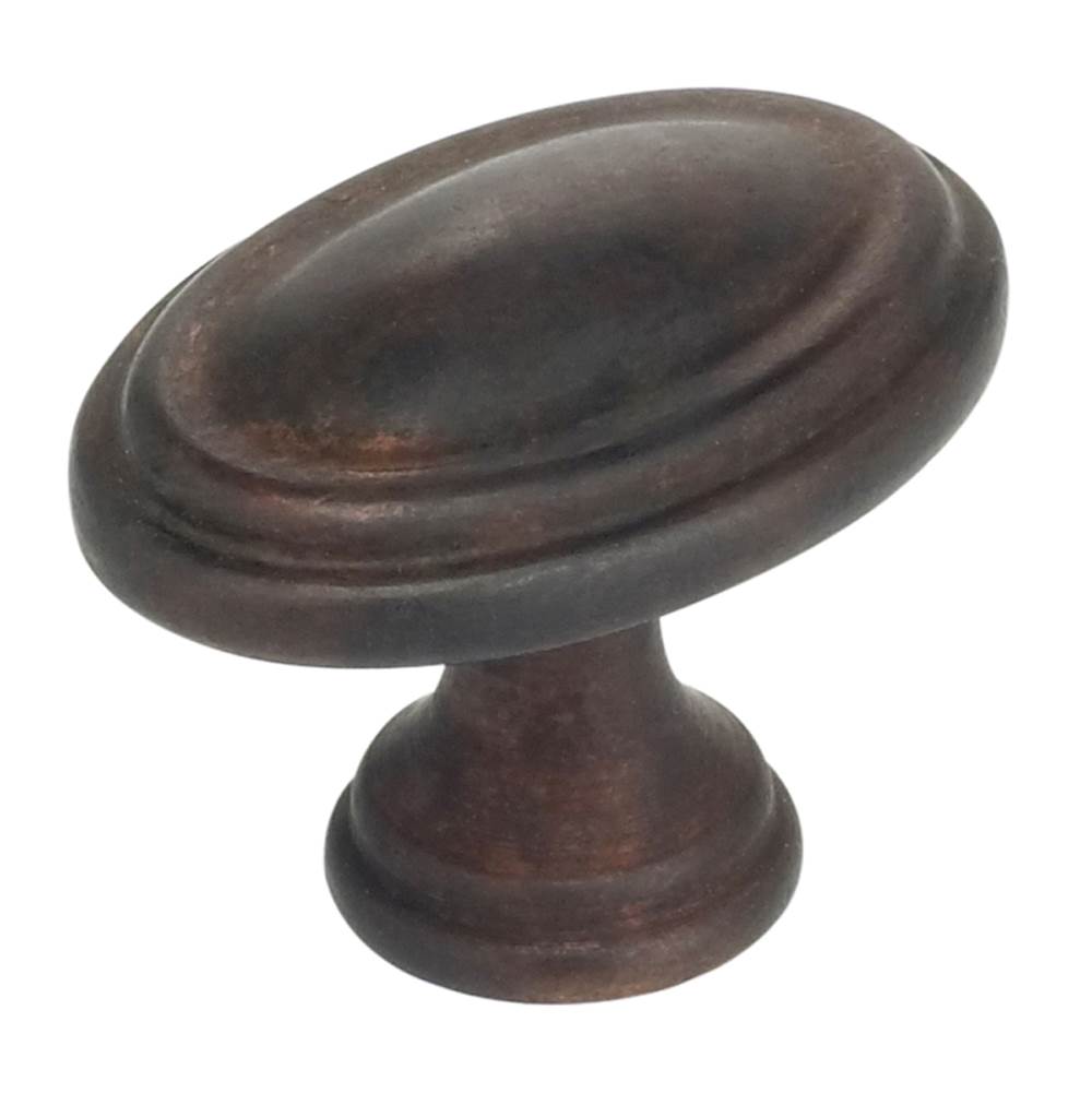 OMNIA - 1-9/16'' Dia. Cabinet Knob Vb - Vintage Brass