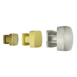 OMNIA - 1'' Square Cabinet Knob US5 - Lacquered Antique Brass