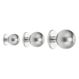 OMNIA - 1-3/16'' Dia. Cabinet Knob US5 - Lacquered Antique Brass