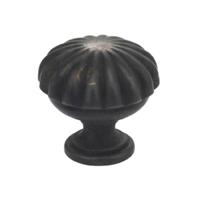 OMNIA - 1-3/16'' Dia. Cabinet Knob Vb - Vintage Brass