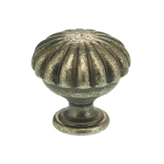 OMNIA - 1-3/16'' Dia. Cabinet Knob Vi - Vintage Iron